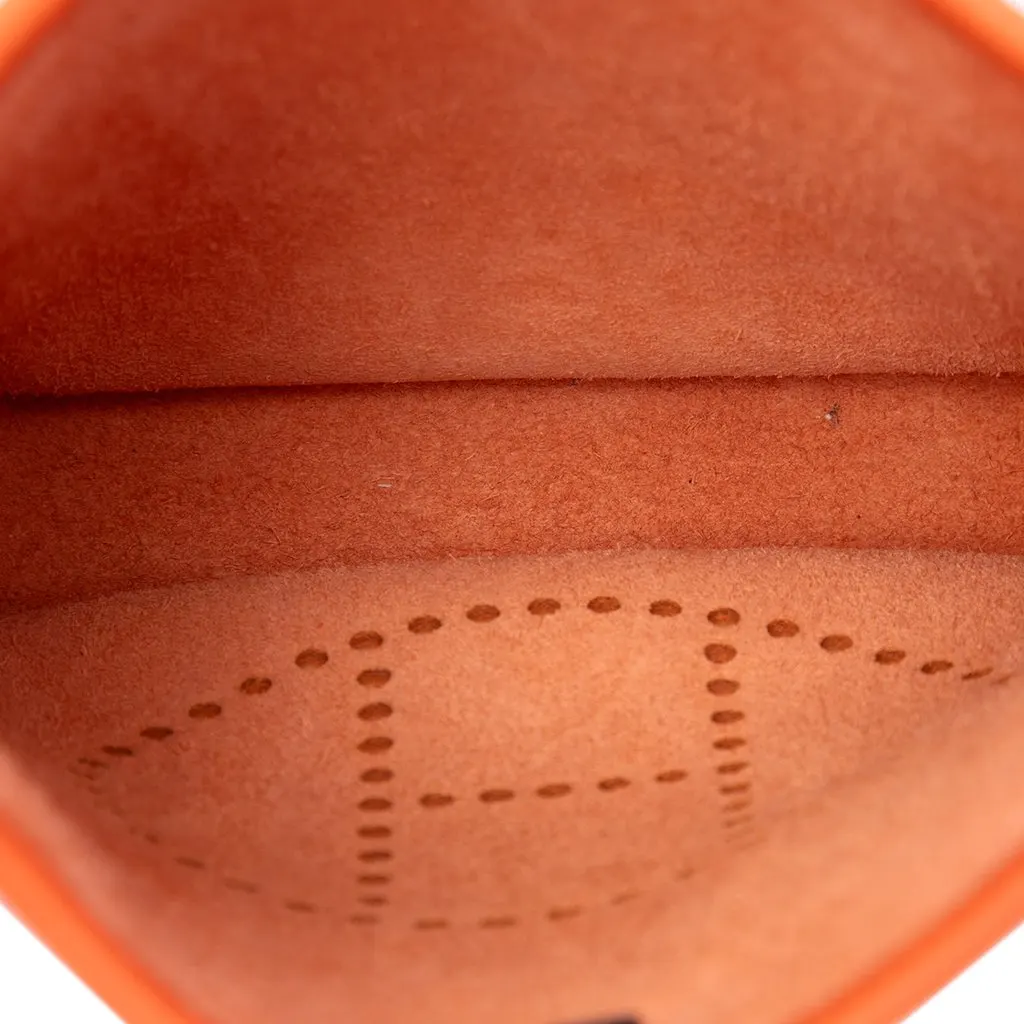 Hermès Clemence Evelyne I Amazone 16 Orange Leather Very good - Model View