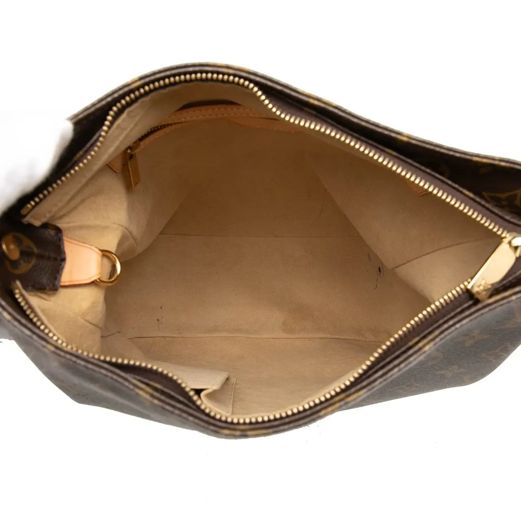 Louis Vuitton Monogram Looping GM Brown Very good - Model View