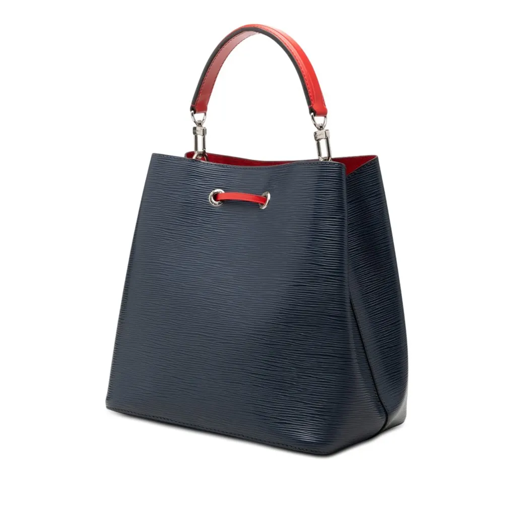 Louis Vuitton Epi NeoNoe MM Blue Leather Very good - Back View