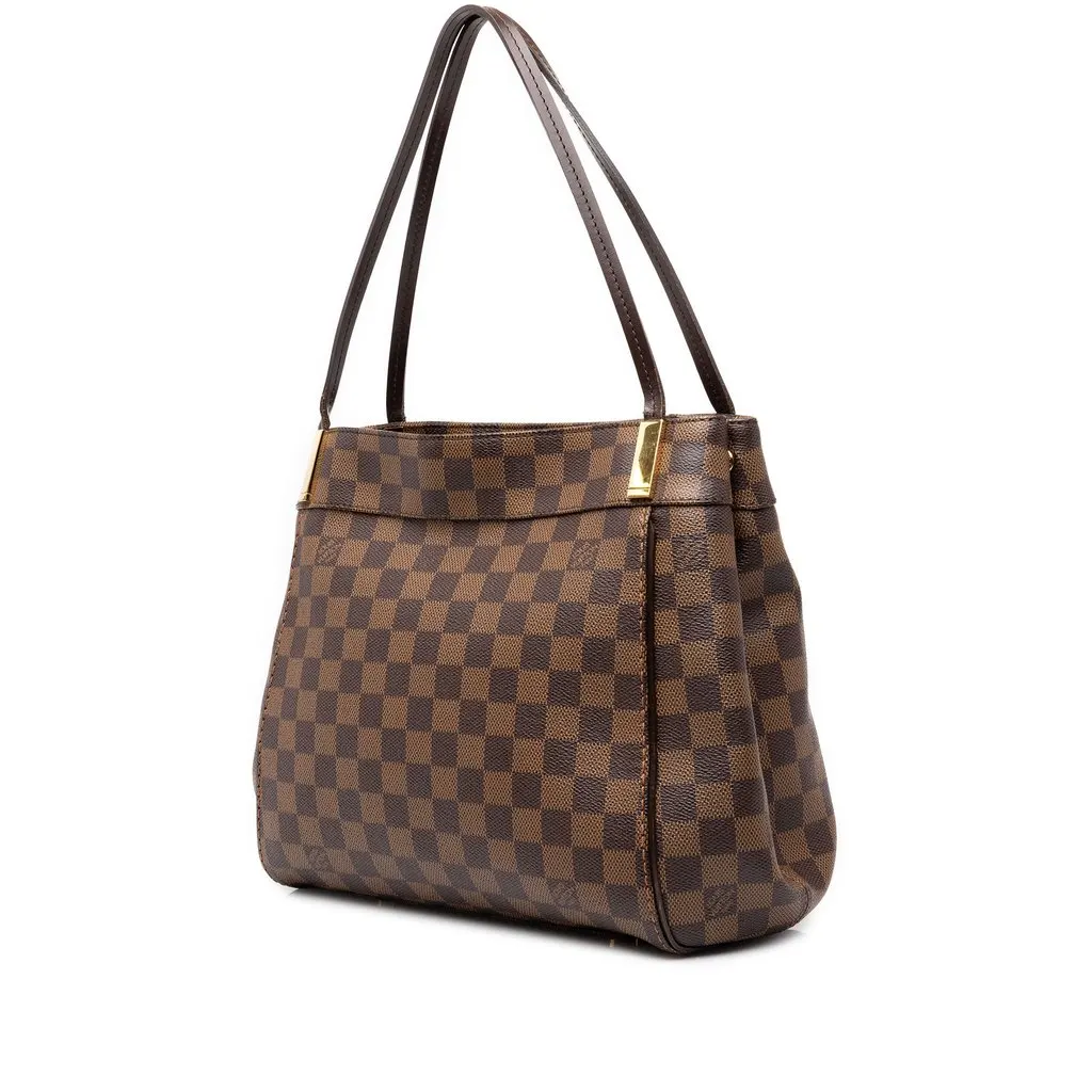 Louis Vuitton Damier Ebene Marylebone PM Brown Canvas Good - Back View