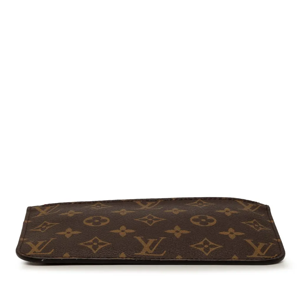 Louis Vuitton Monogram Neverfull Pochette PM Brown Very good - Inside View