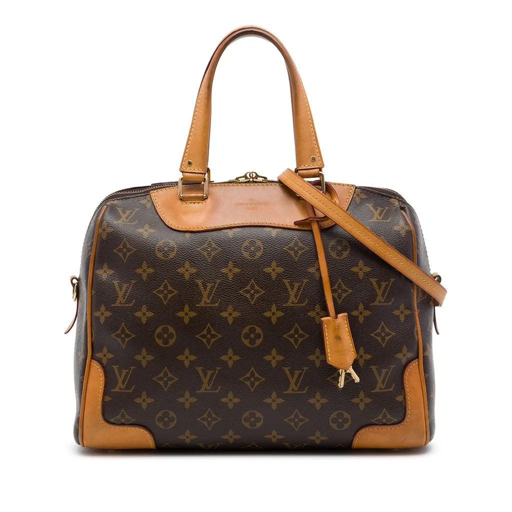 Louis Vuitton Monogram Retiro PM Brown Canvas Very good - Front View