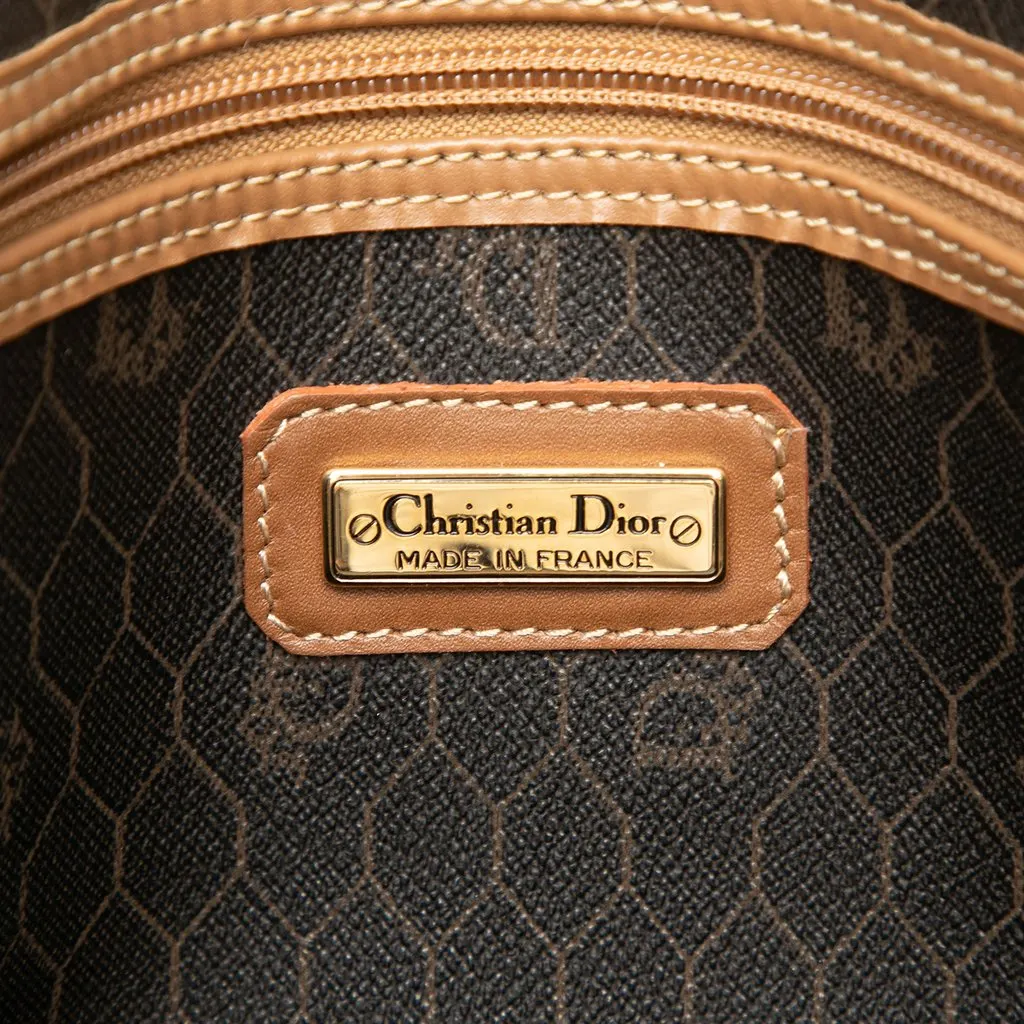 Dior Honeycomb Coated Canvas Boston Bag Black Good - Box View