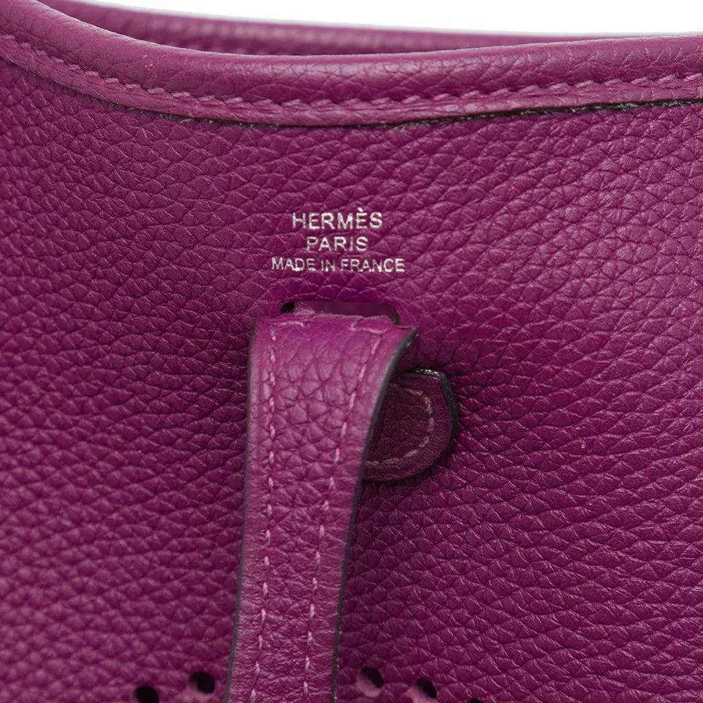 Hermès Clemence Evelyne I 16 Amazone Purple Leather Very good - Box View