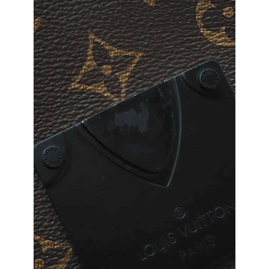 Louis Vuitton Monogram S Lock Sling Brown Canvas Good - Box View