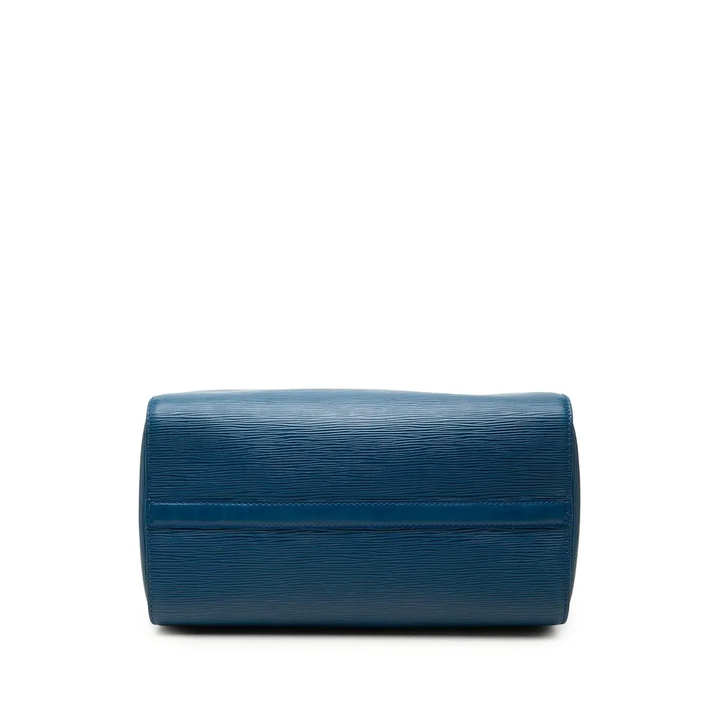 Louis Vuitton Epi Speedy 30 Blue Leather Very good - Inside View