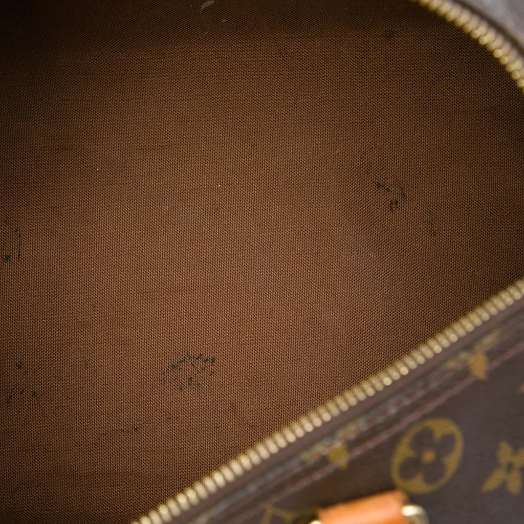 Louis Vuitton Monogram Speedy 30 Brown Canvas Good - Model View