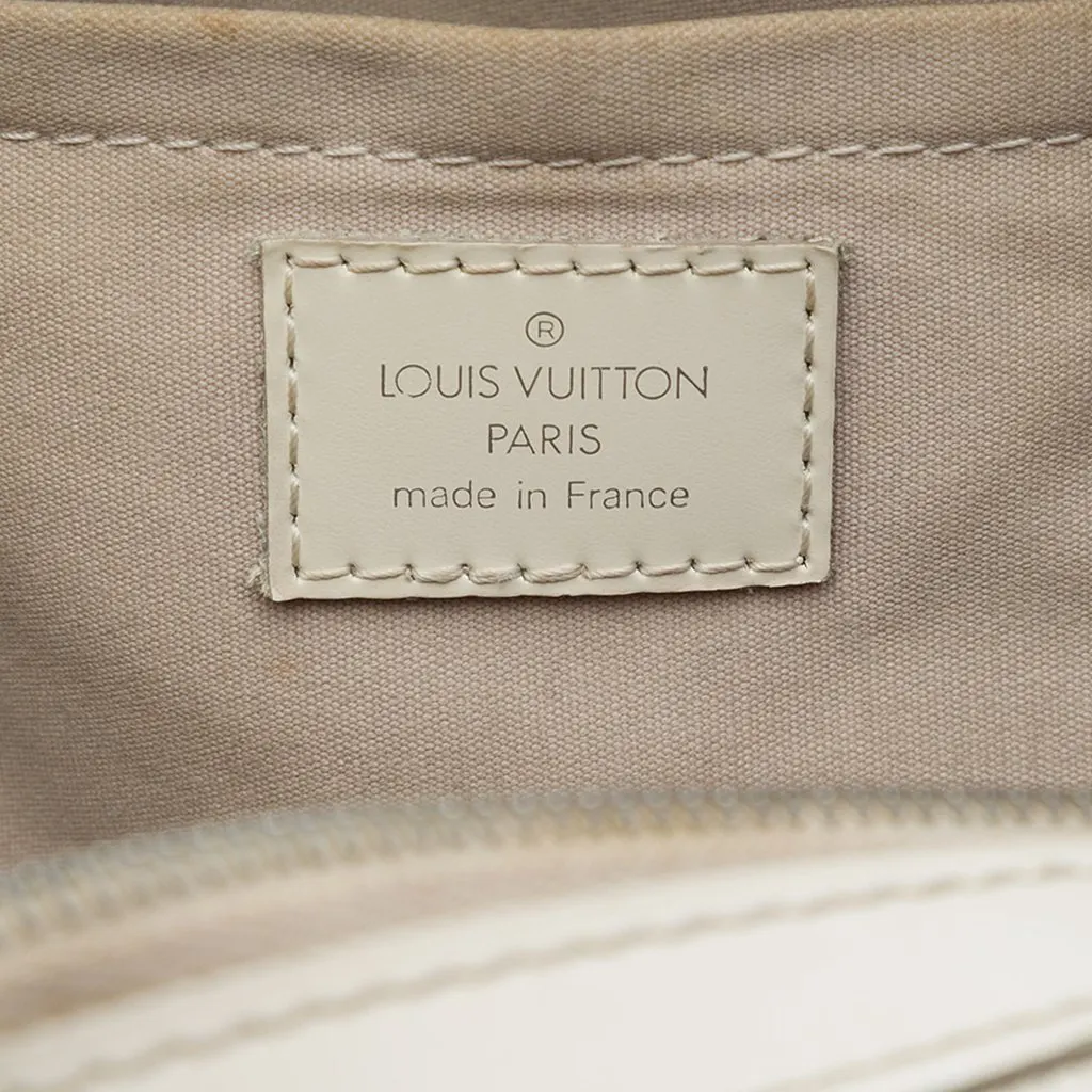 Louis Vuitton Epi Bowling Montaigne PM White Leather Very good - Box View