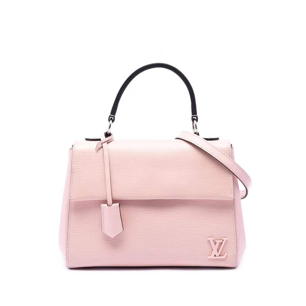 Louis Vuitton Epi Cluny BB Pink Leather Very good - Front View