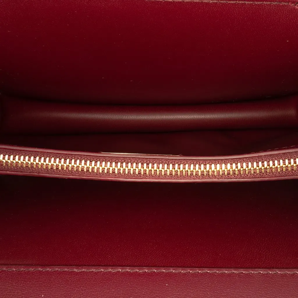 Bvlgari Polyester Serpenti Forever Kaleidoscopia Shoulder Bag Pink Very good - Model View