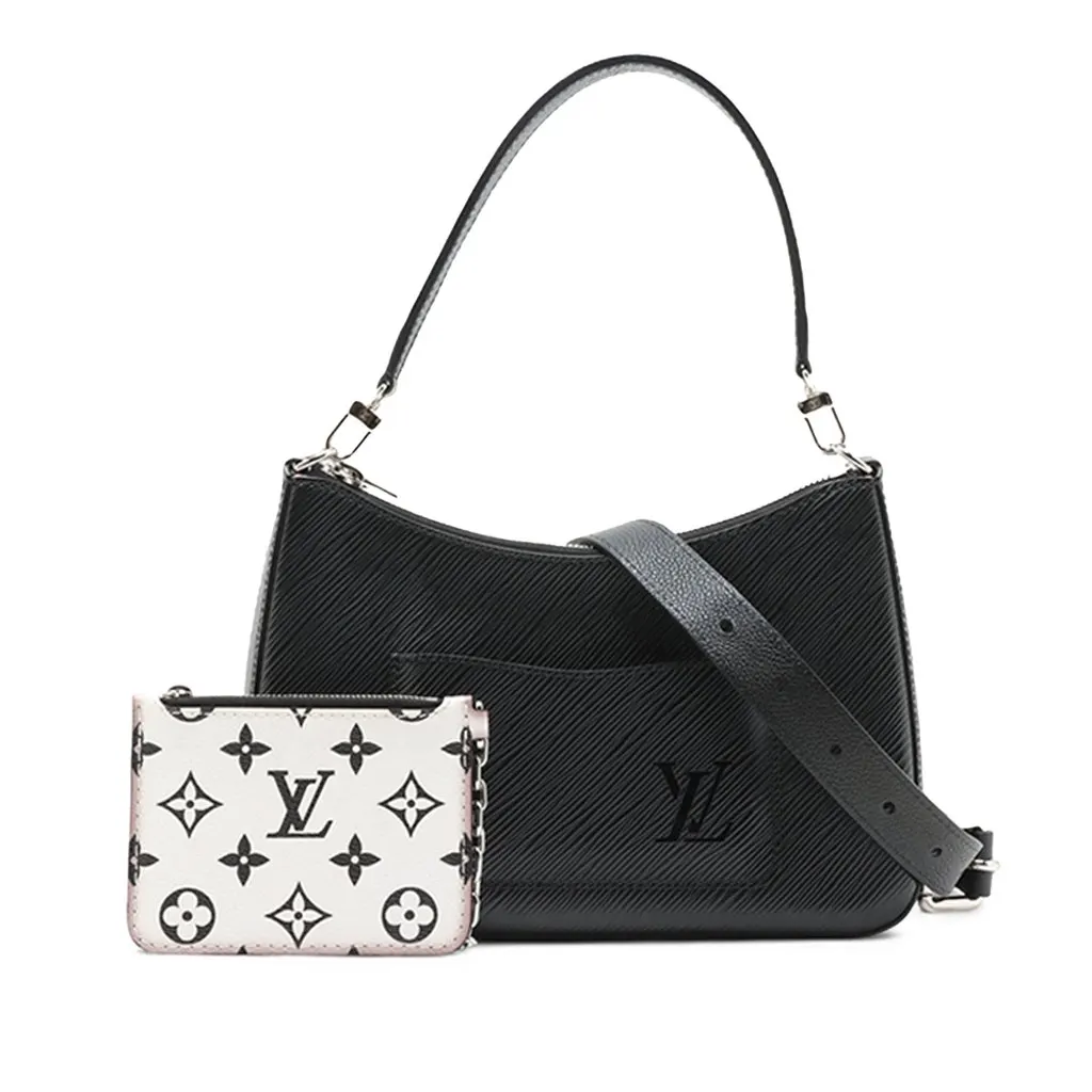 Louis Vuitton Epi Marelle Black Leather Very good - Front View