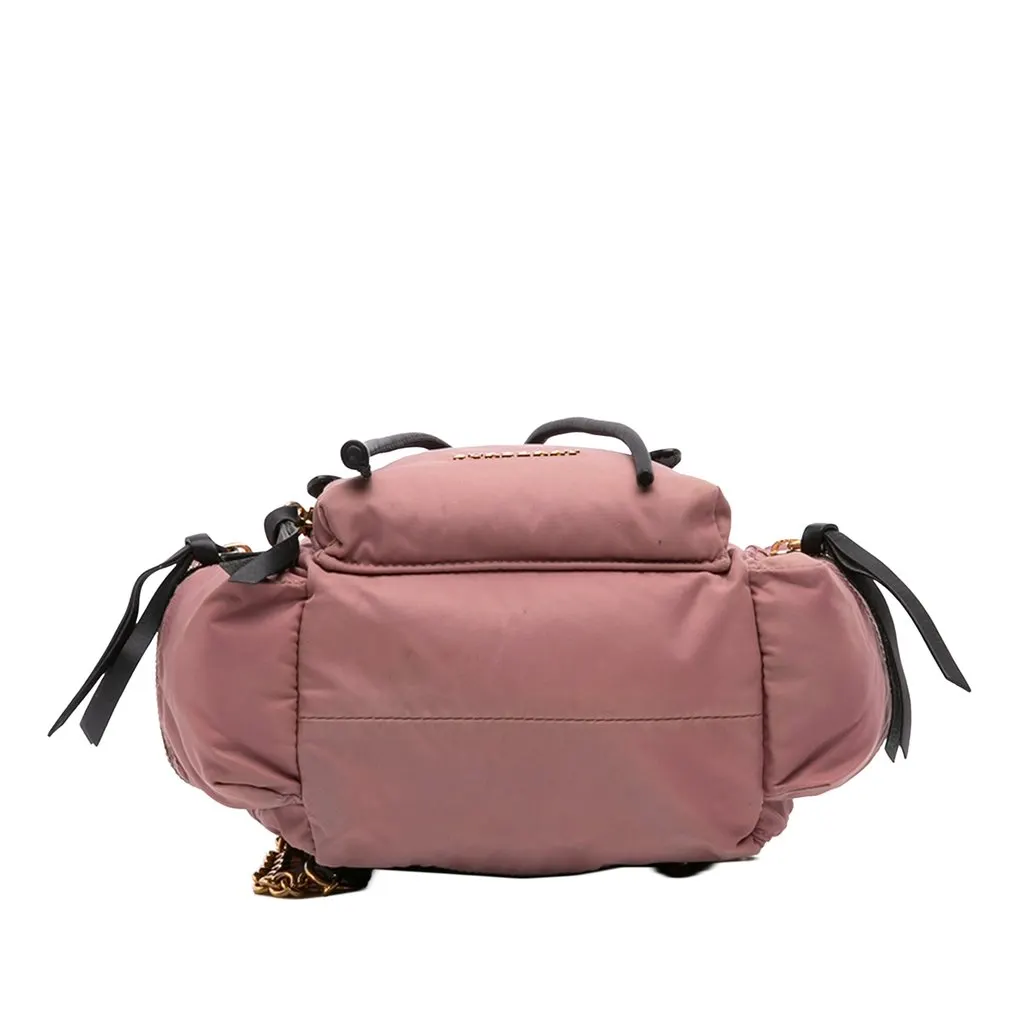 Burberry Small Nylon Runway Backpack Pink Very good - Inside View