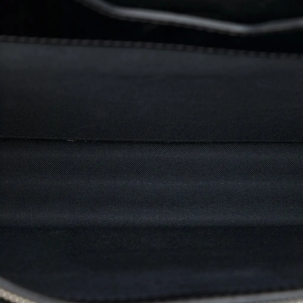 Louis Vuitton Taiga Neo Robusto 2 Briefcase Black Leather Good - Model View