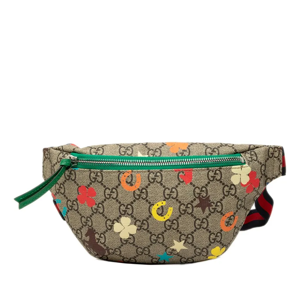 Gucci Kids GG Supreme Ranch Web Belt Bag