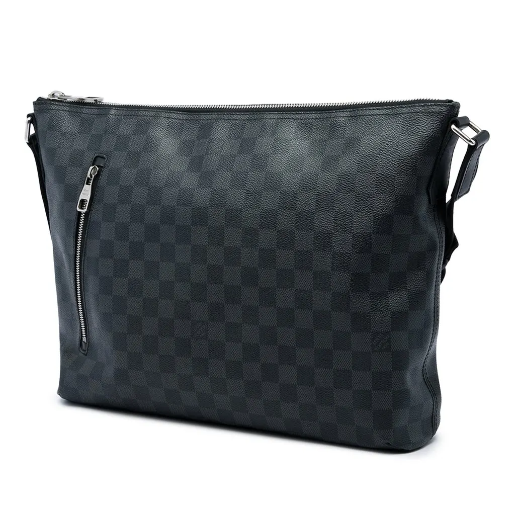 Louis Vuitton Damier Graphite Mick GM Black Canvas Very good - Back View