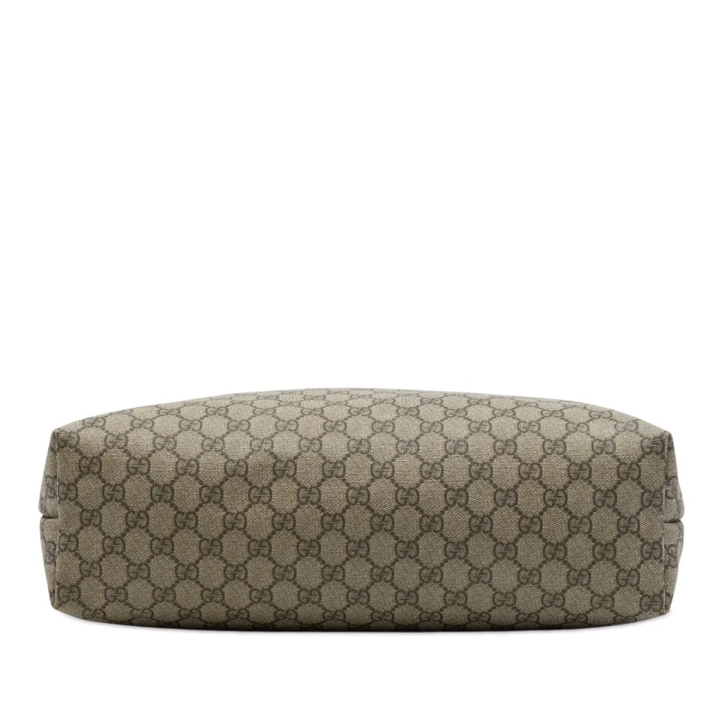 Gucci Medium GG Supreme Tote Beige Canvas Good - Inside View
