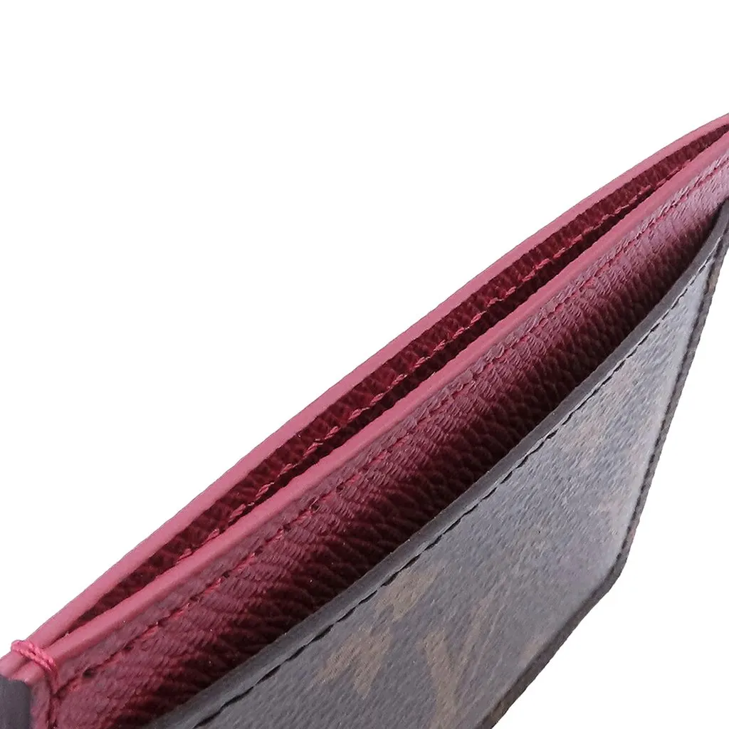 Louis Vuitton Monogram Card Holder Brown Very good - Inside View