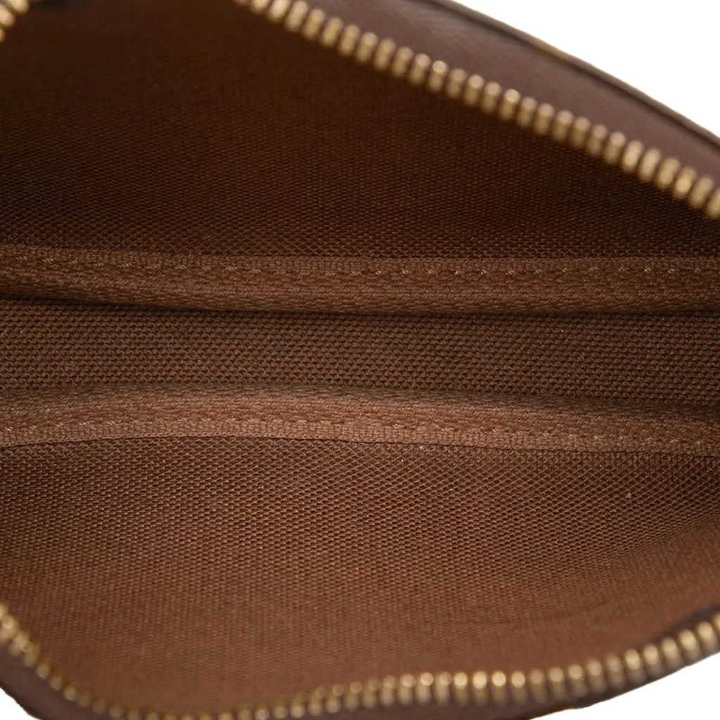 Louis Vuitton Monogram Mini Pochette Accessoires Brown Very good - Model View