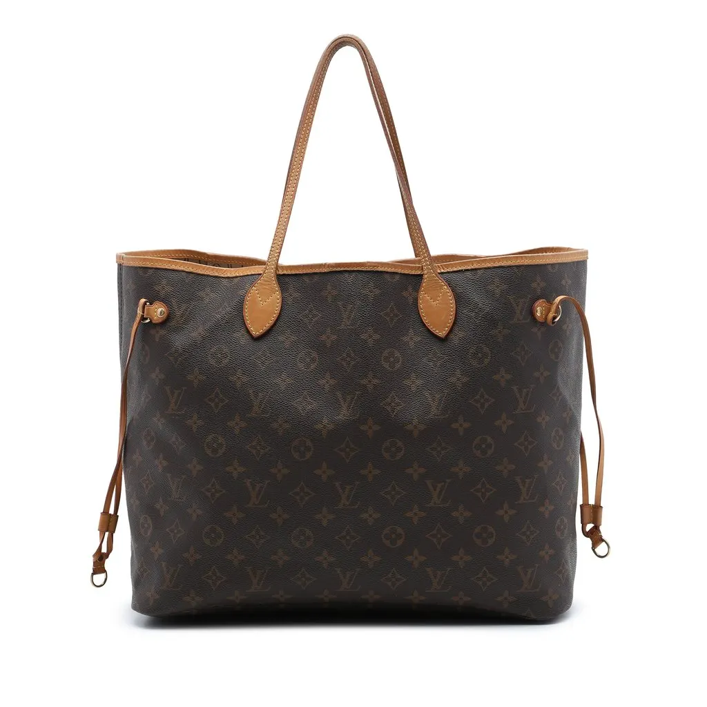 Louis Vuitton Monogram Neverfull GM Brown Canvas Very good - Front View