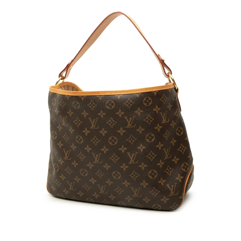 Louis Vuitton Monogram Delightful PM Brown Canvas Very good - Back View