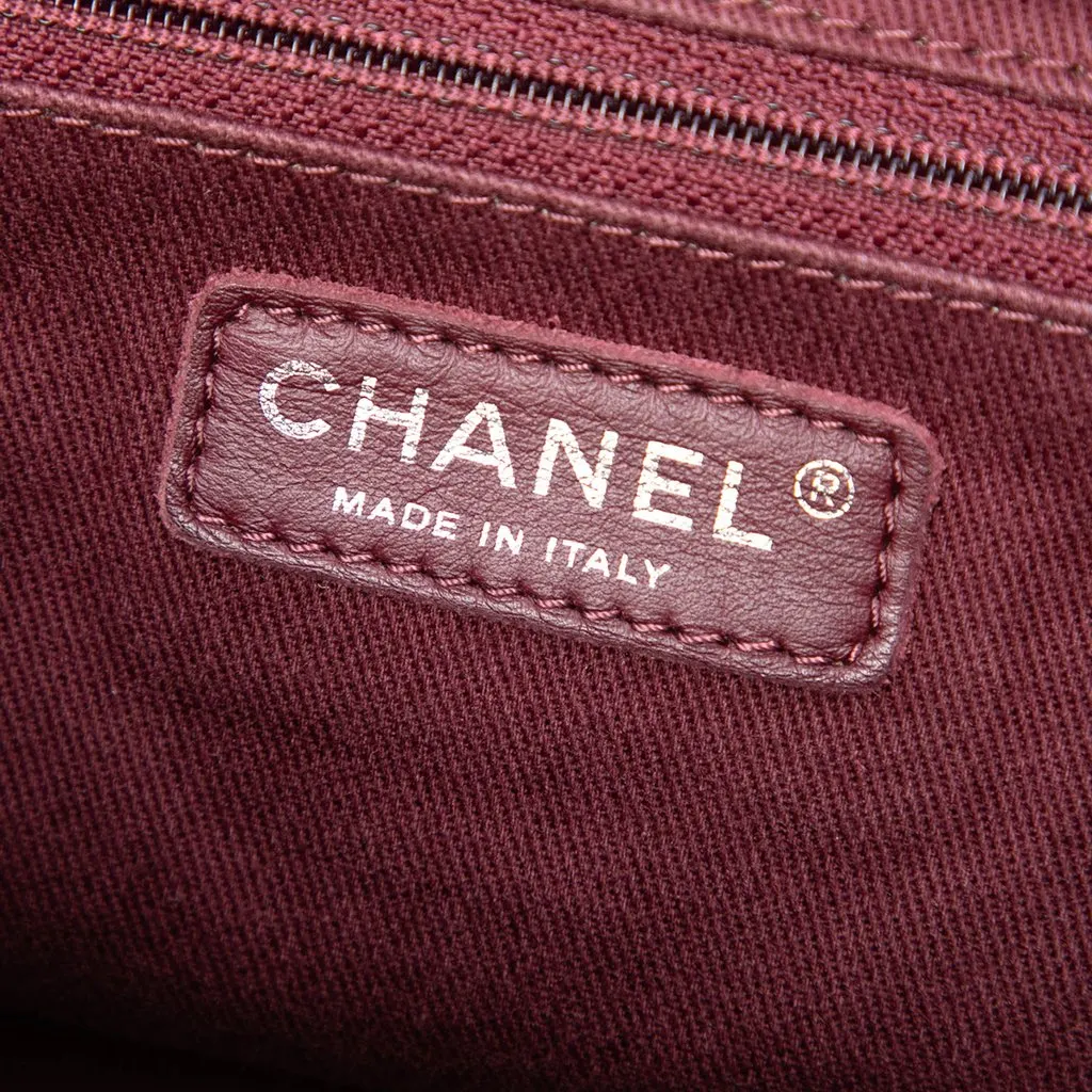 Chanel Small Quilted Calfskin Istanbul Accordion Flap Brown Leather Very good - Box View