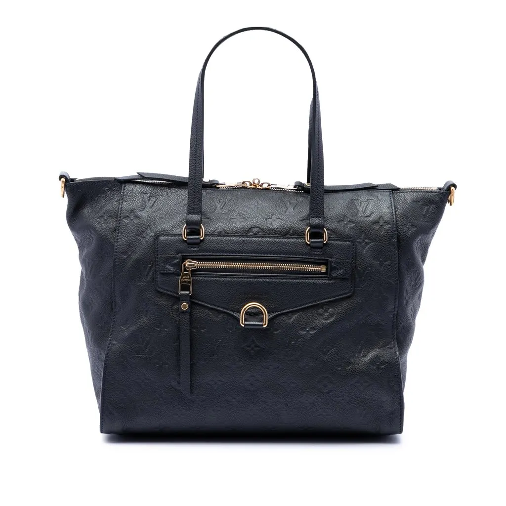 Louis Vuitton Monogram Empreinte Lumineuse PM Blue Leather Very good - Front View
