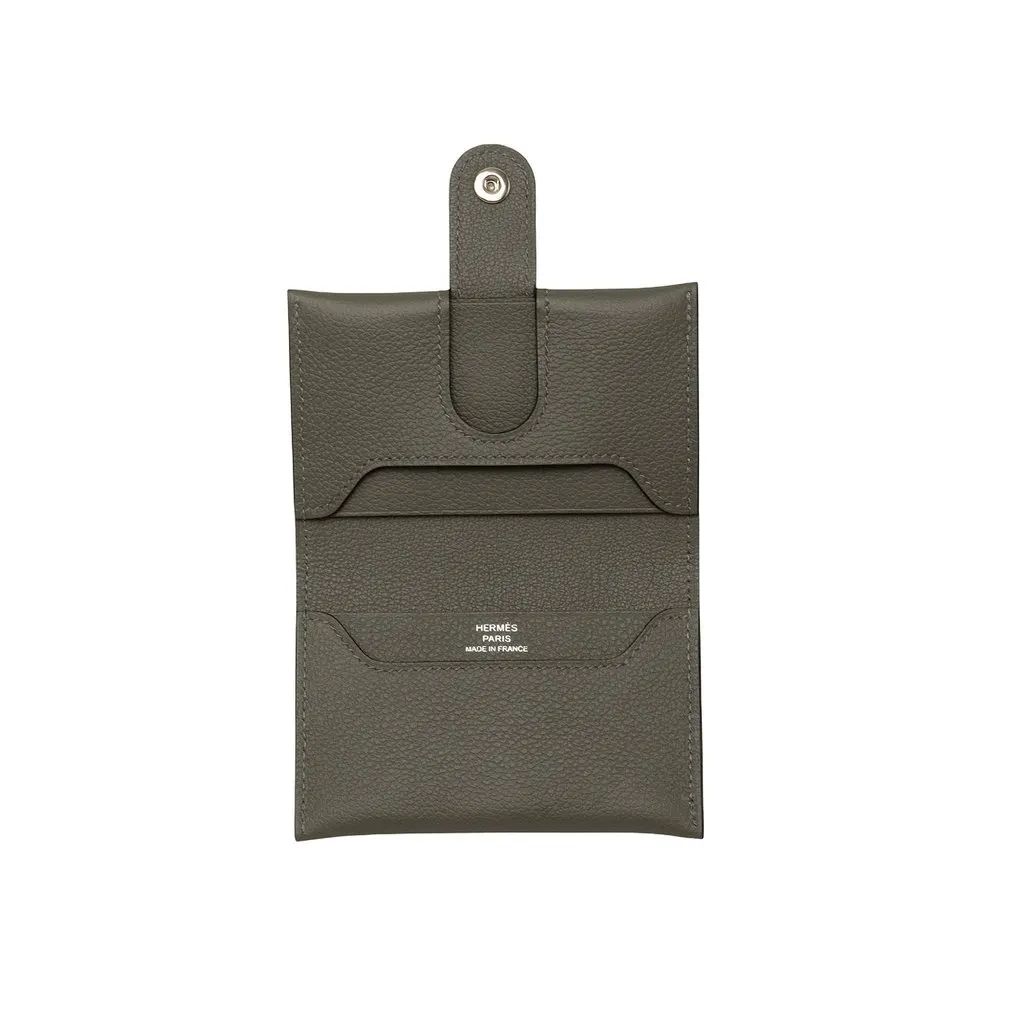 Hermès Evercolor RMS Card Holder MultiColor Leather Very good - Model View