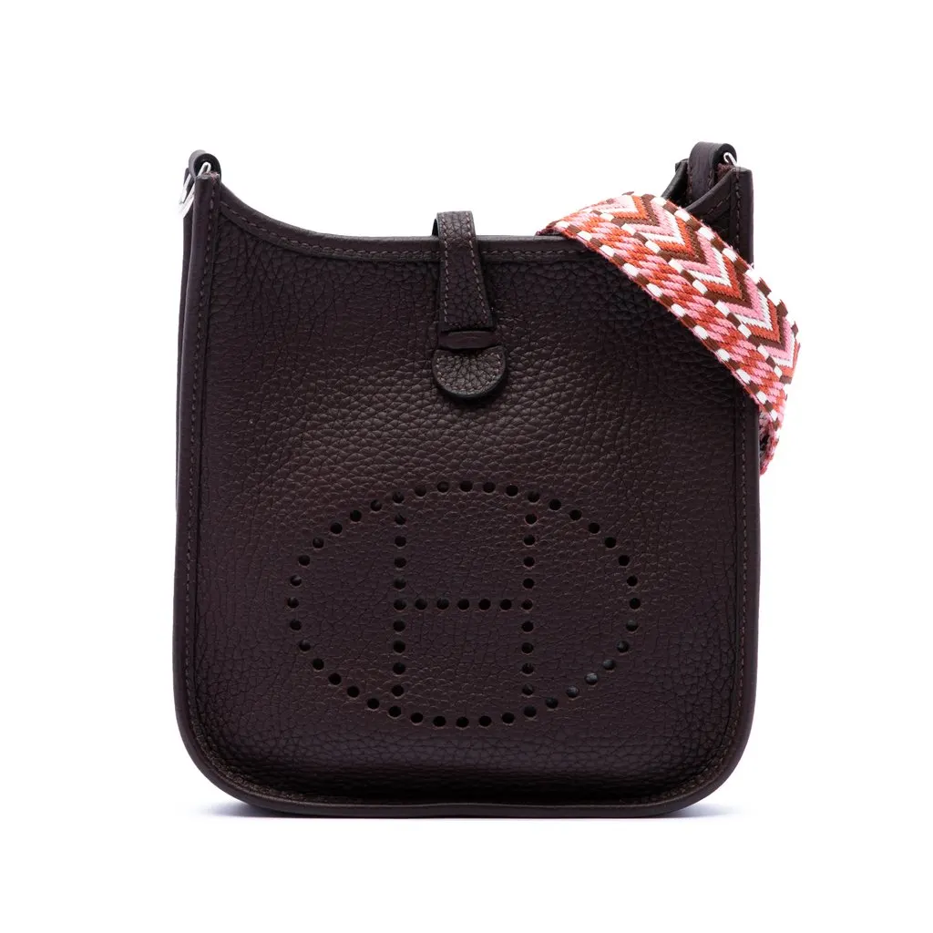 Hermès Clemence Evelyne I 16 Amazone Red Leather Very good - Front View
