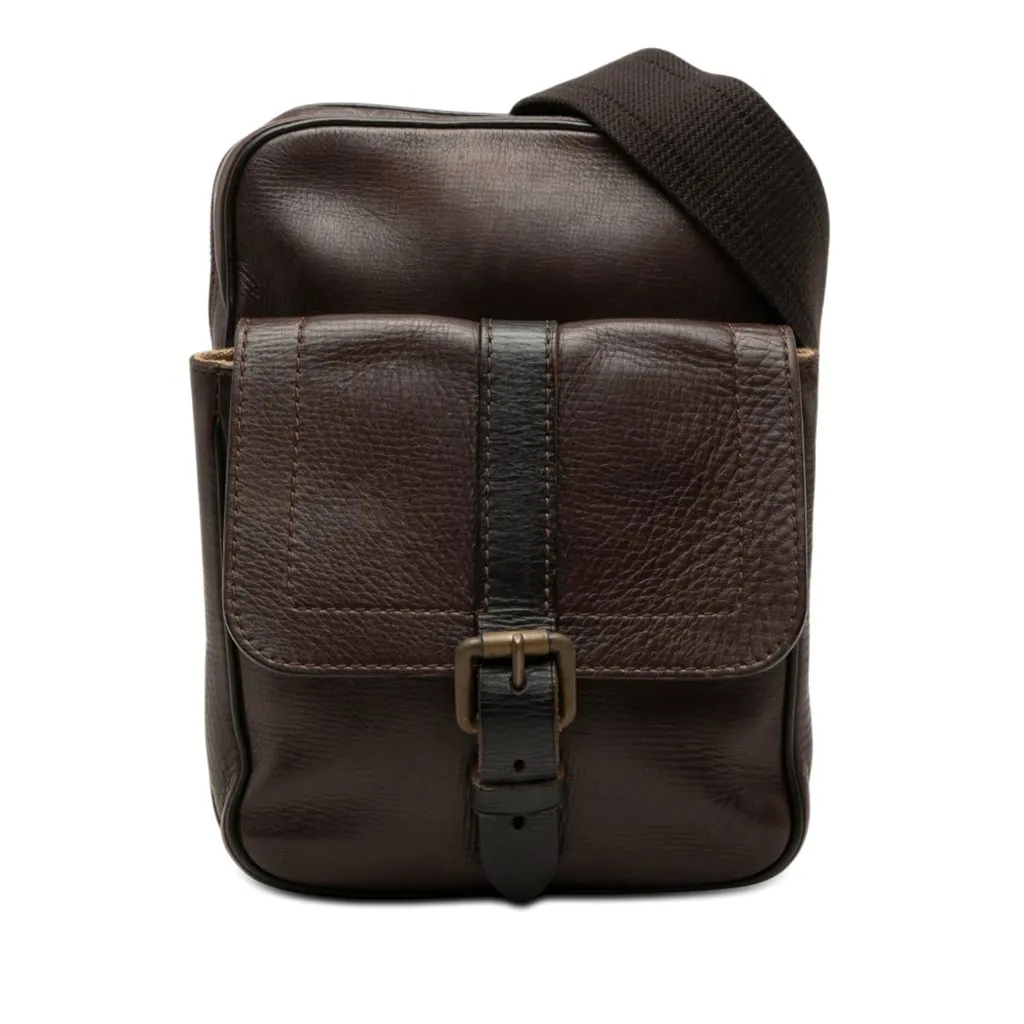 Louis Vuitton Utah Iroquois Brown Leather Very good - Front View