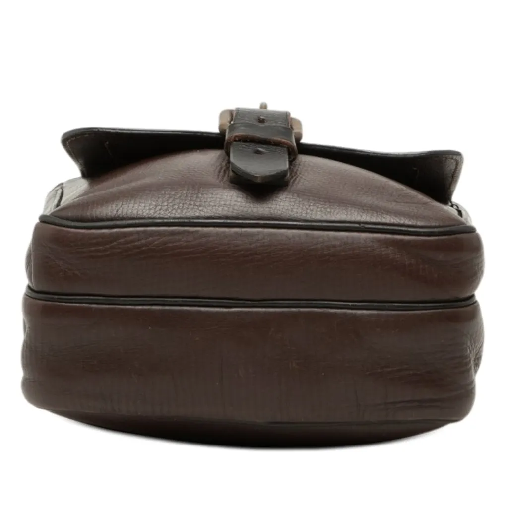 Louis Vuitton Utah Iroquois Brown Leather Very good - Inside View