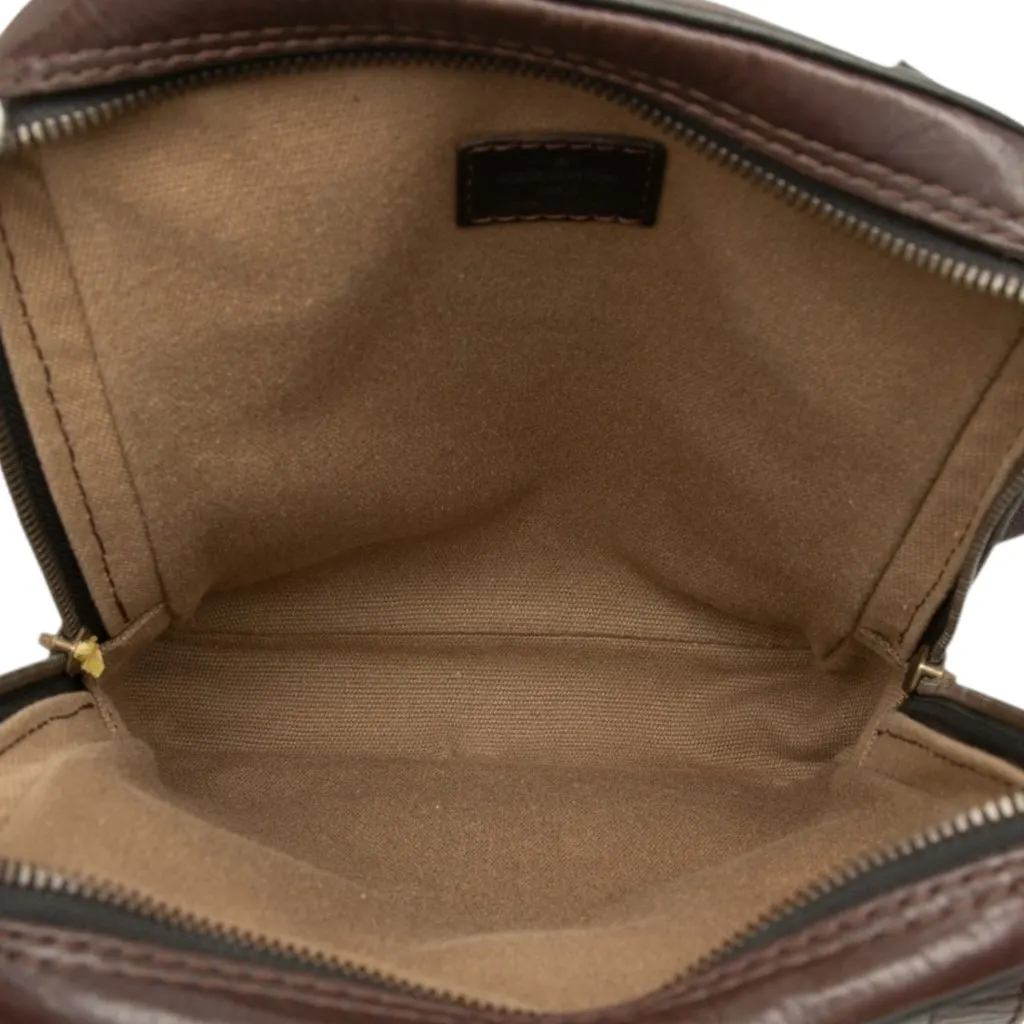 Louis Vuitton Utah Iroquois Brown Leather Very good - Model View