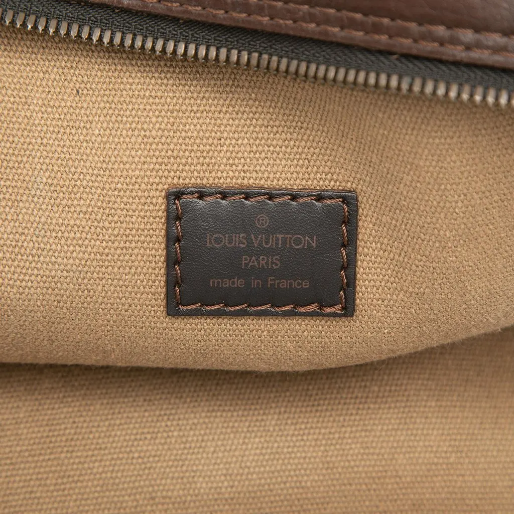 Louis Vuitton Utah Iroquois Brown Leather Very good - Box View
