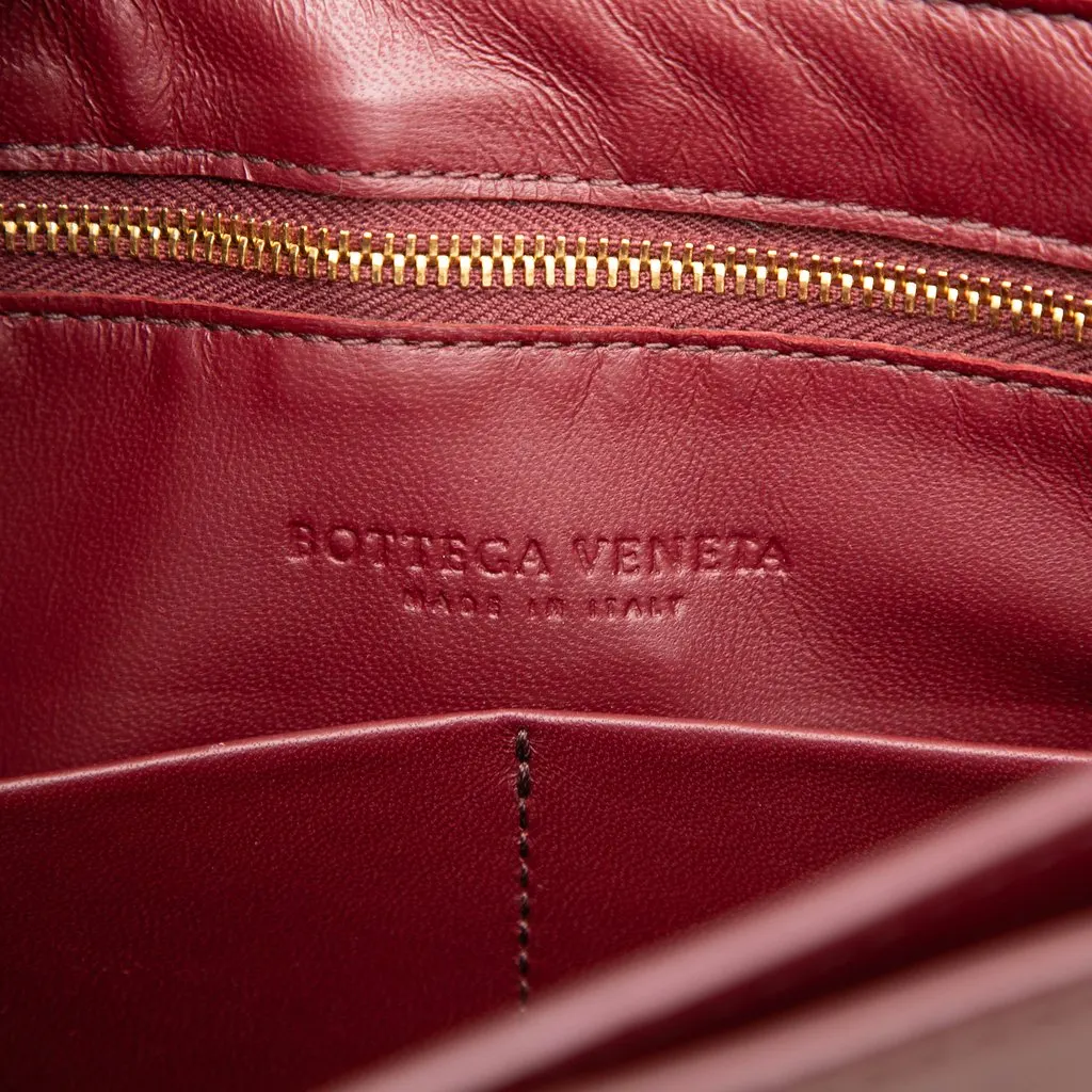 Bottega Veneta Nappa Marie Shoulder Bag Red Leather Very good - Box View