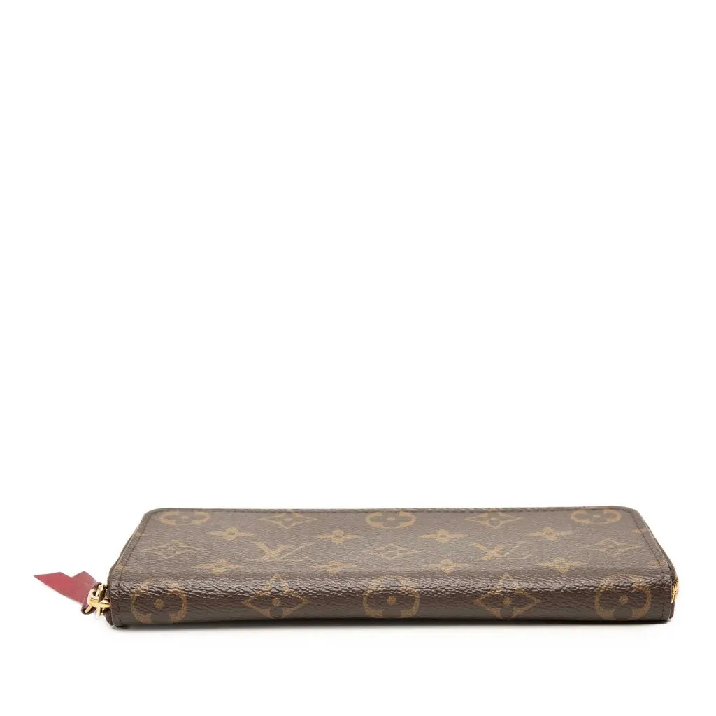 Louis Vuitton Monogram Clemence Long Wallet Brown Canvas Very good - Inside View