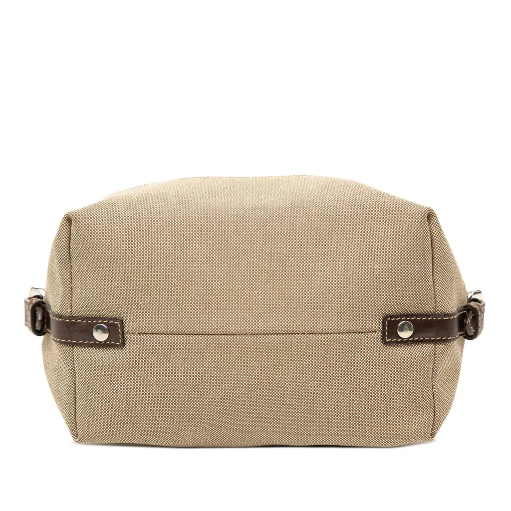Prada Canvas Canapa Logo Pouch Beige Very good - Inside View