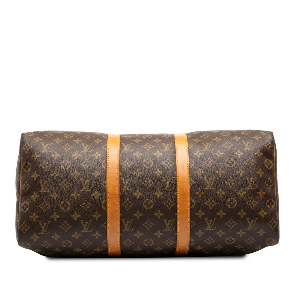 Louis Vuitton Monogram Keepall 50 Brown Canvas Very good - Inside View