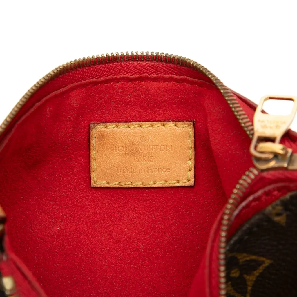 Louis Vuitton Monogram Nano Pallas Brown Very good - Box View