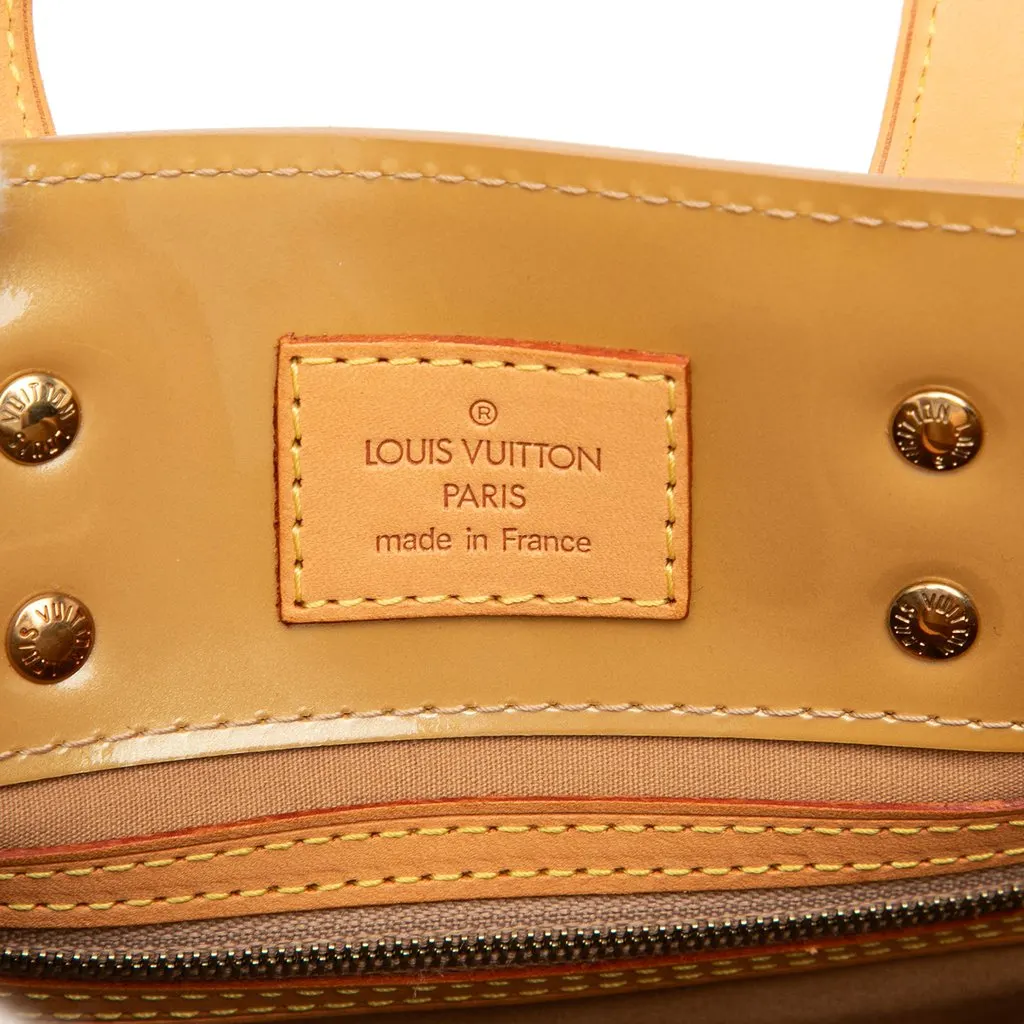 Louis Vuitton Monogram Vernis Reade PM Beige Leather Good - Box View