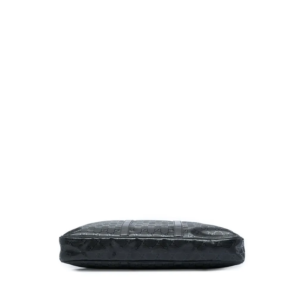 Gucci GG Imprime Business Bag Black Very good - Inside View