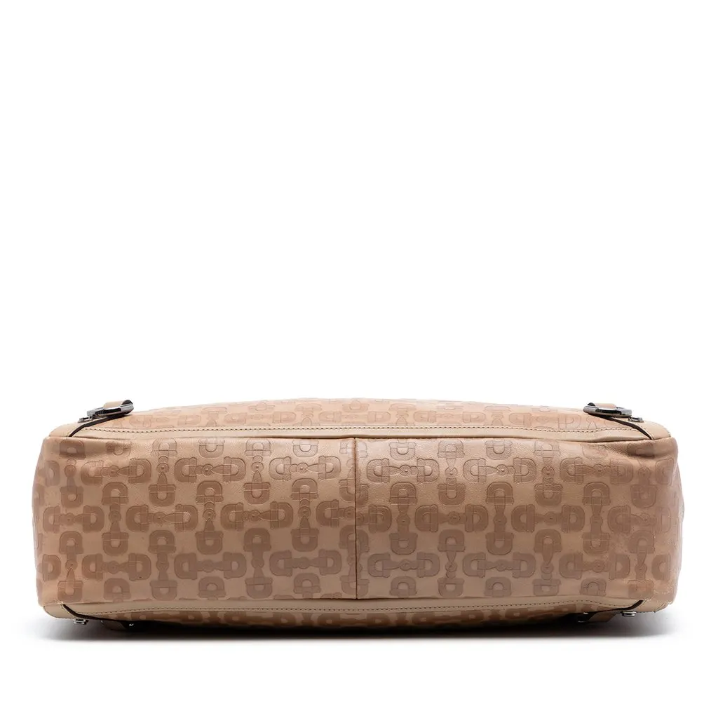 Gucci Leather Abbey D Ring Horsebit Tote Brown Leather Very good - Inside View