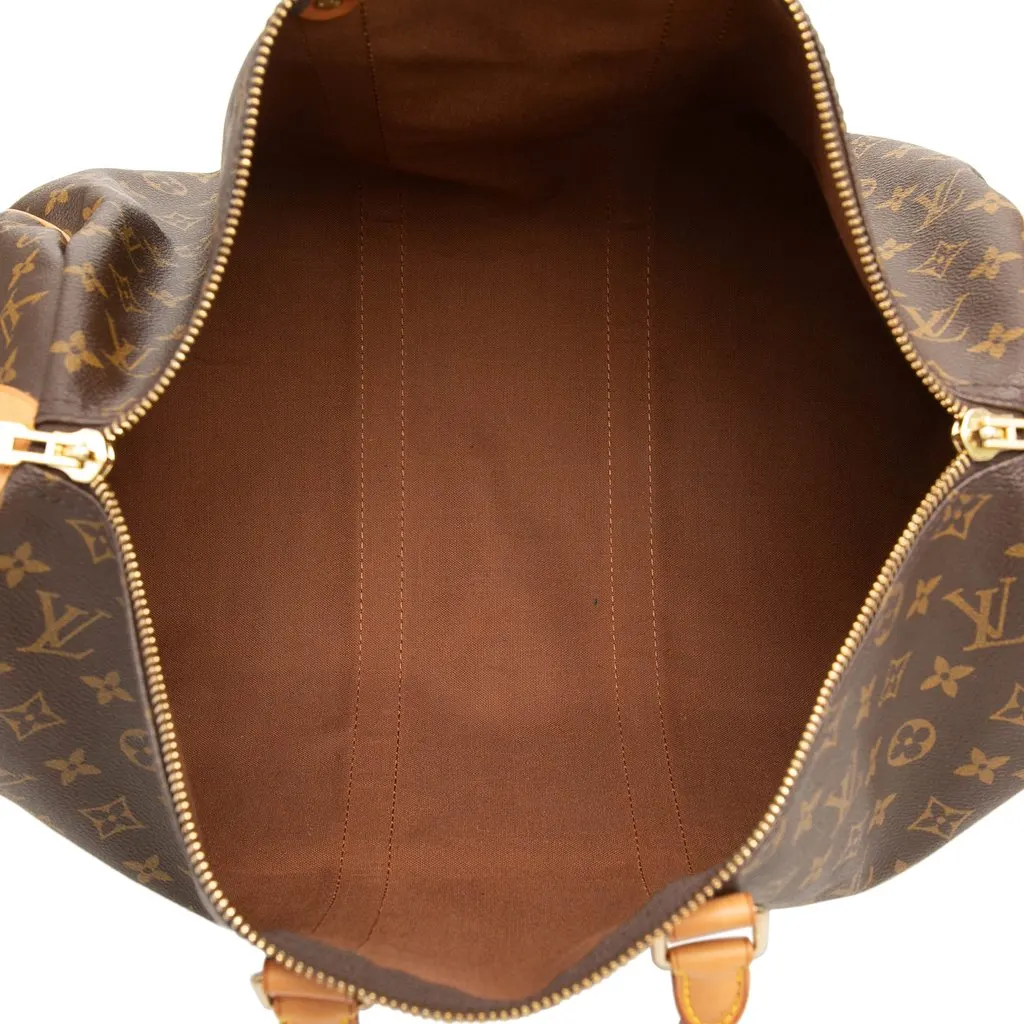 Louis Vuitton Monogram Keepall 45 Brown Very good - Model View