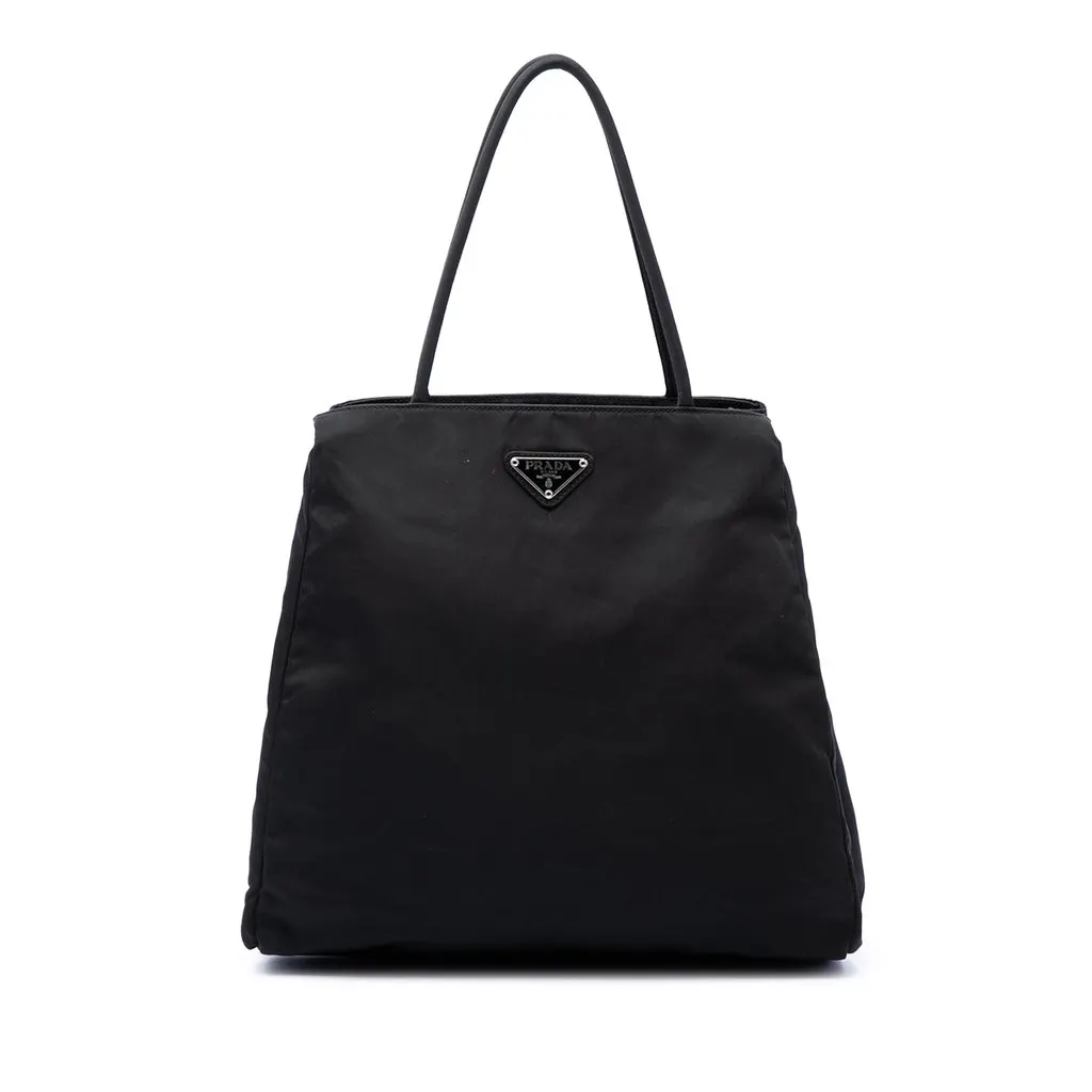 Prada Tessuto City Tote Black Very good - Front View