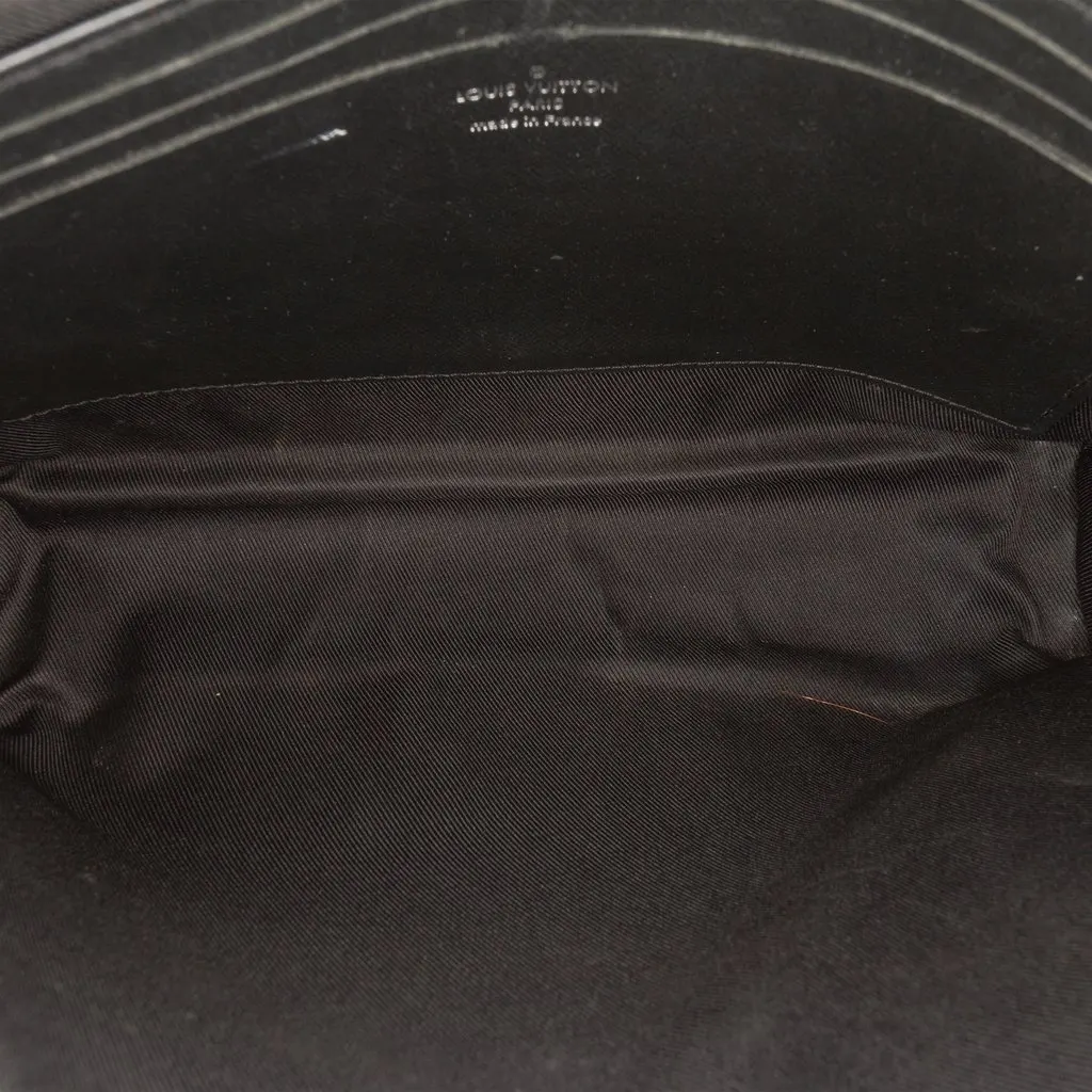 Louis Vuitton Damier Graphite Pochette Voyage MM Black Very good - Model View