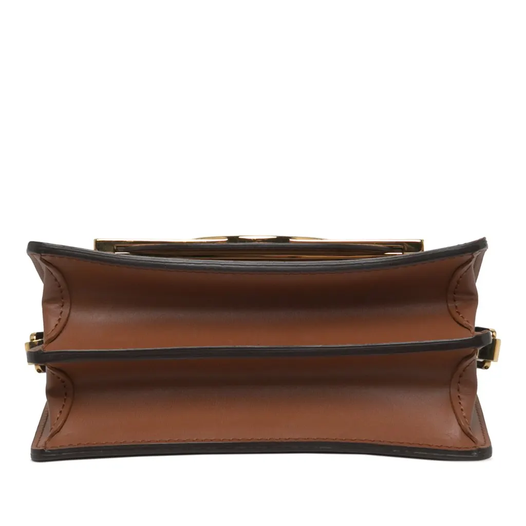Louis Vuitton Monogram Reverse Mini Dauphine Lock XL Brown Canvas Very good - Inside View