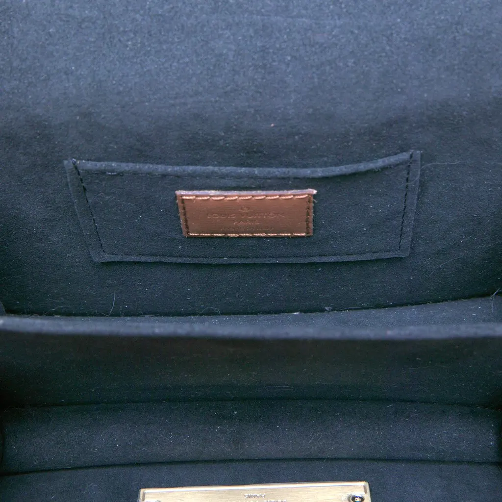 Louis Vuitton Monogram Reverse Mini Dauphine Lock XL Brown Canvas Very good - Model View