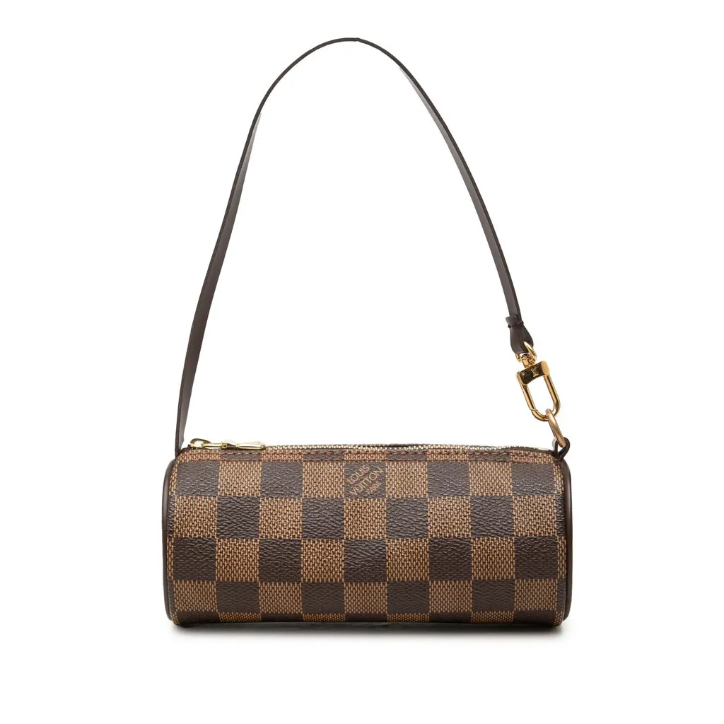 Louis Vuitton Damier Ebene Papillon Pochette Brown Canvas Very good - Front View