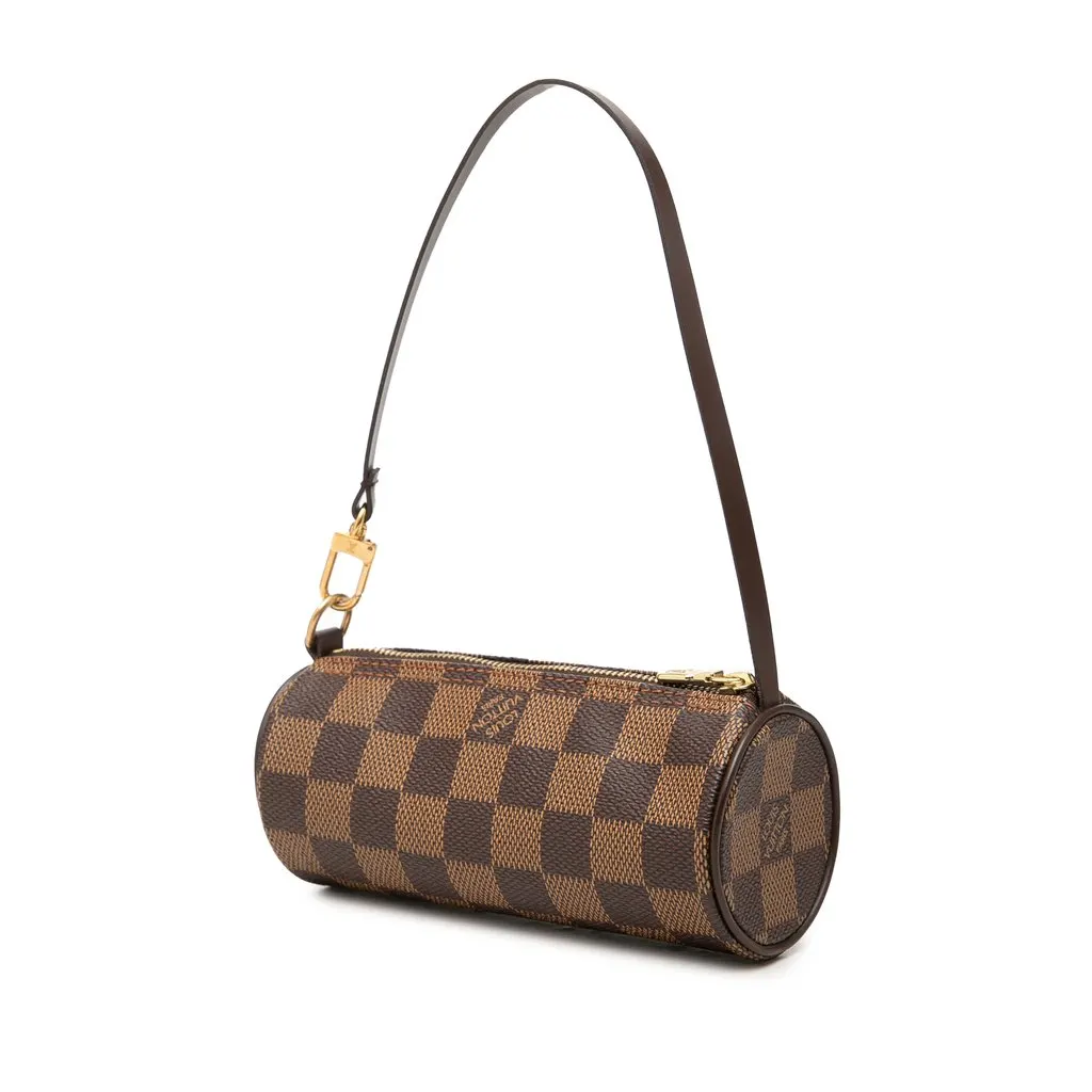 Louis Vuitton Damier Ebene Papillon Pochette Brown Canvas Very good - Back View