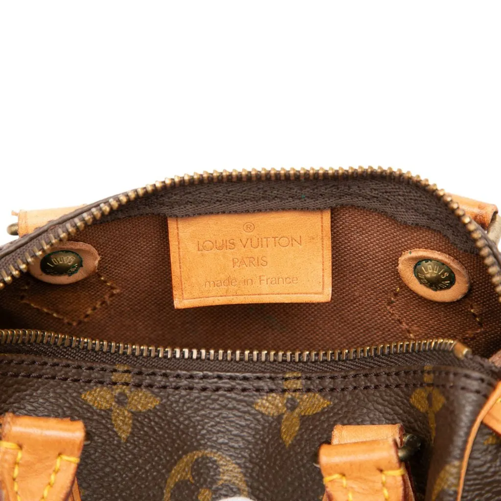 Louis Vuitton Monogram Mini Speedy HL Brown Good - Box View
