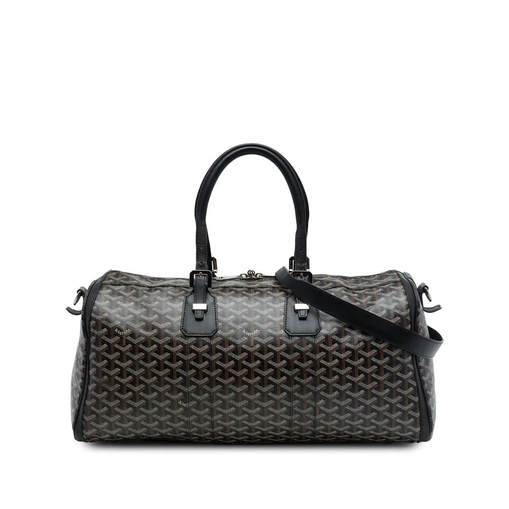 Goyard Goyardine Croisiere 50 Black Canvas Good - Front View