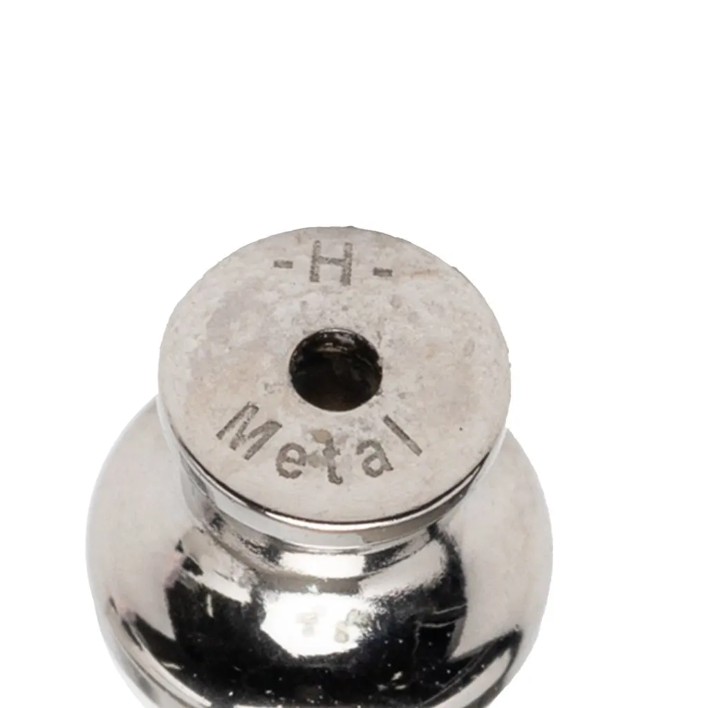 Hermès Buffalo Horn Lacquered and Palladium Plated Fidelio Village Drop Bullet Back Earrings Black Very good - Model View